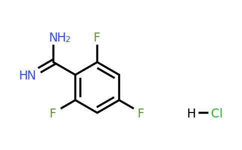 2,4,6-Trifluorobenzimidamide xhydrochloride