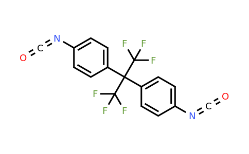 2,2-Bis(4-isocyanatophenyl)hexafluoropropane