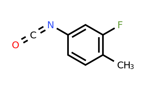 2-fluoro-4-isocyanato-1-methyl-benzene