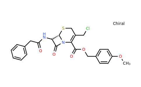 (6S)-4-Methoxybenzyl 3-(chloromethyl)-8-oxo-7-(2-phenylacetamido)-5-thia-1-azabicyclo[4.2.0]oct-2-ene-2-carboxylate