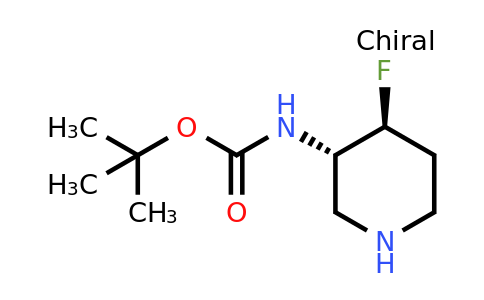 tert-Butyl ((3S,4S)-4-fluoropiperidin-3-yl)carbamate