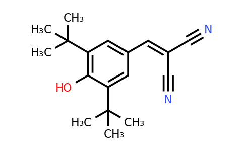 2-(3,5-Di-tert-butyl-4-hydroxybenzylidene)malononitrile