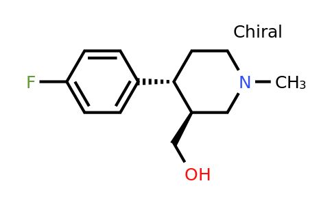 [(3S,4R)-4-(4-fluorophenyl)-1-methyl-3-piperidyl]methanol