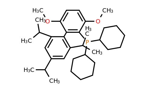 2-(Dicyclohexylphosphino)3,6-dimethoxy-2′,4′,6′-triisopropyl-1,1′-biphenyl