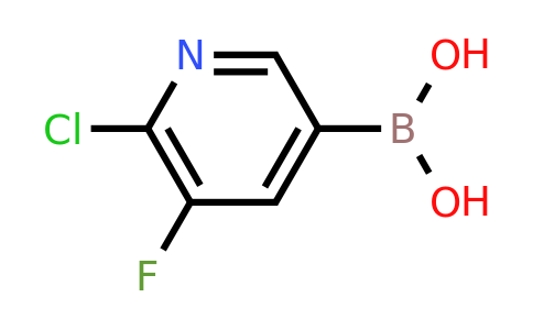 (6-Chloro-5-fluoro-3-pyridyl)boronic acid