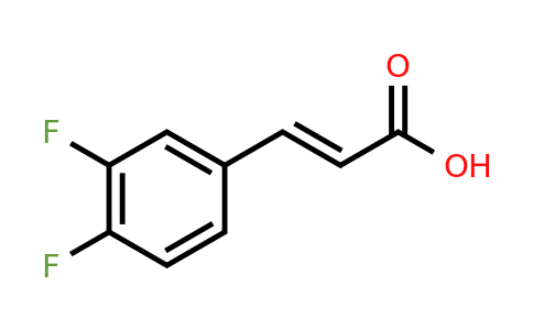 (E)-3-(3,4-Difluorophenyl)prop-2-enoic acid