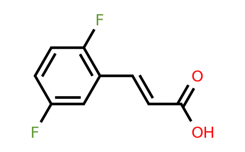 (E)-3-(2,5-difluorophenyl)prop-2-enoic acid