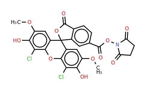 6-Carboxy-4',5'-dichloro-2',7'-dimethoxyfluoresceinN-hydroxysuccinimide ester