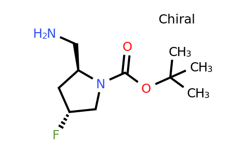 tert-Butyl (2S,4R)-2-(aminomethyl)-4-fluoro-pyrrolidine-1-carboxylate