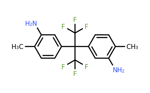 5-[1-(3-Amino-4-methyl-phenyl)-2,2,2-trifluoro-1-(trifluoromethyl)ethyl]-2-methyl-aniline