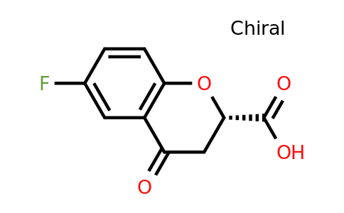 (S)-6-Fluoro-4-oxochroman-2-carboxylic acid