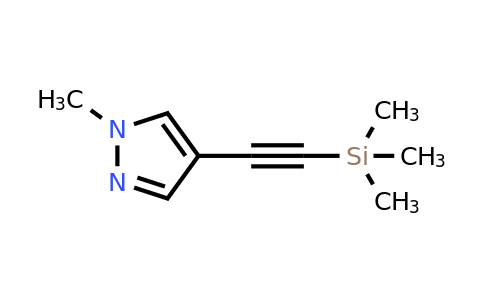 1-Methyl-4-((triMethylsilyl)ethynyl)-1H-pyrazole