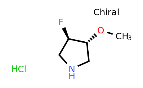 (3R,4R)-3-Fluoro-4-methoxy-pyrrolidine hydrochloride