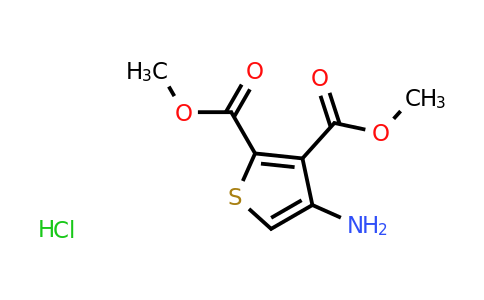 Dimethyl 4-aminothiophene-2,3-dicarboxylate hydrochloride