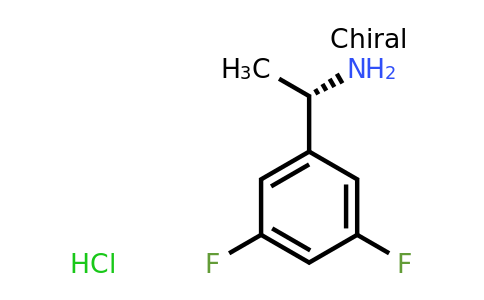 (1S)-1-(3,5-Difluorophenyl)ethylamine hydrochloride