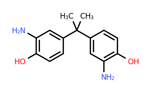 2-amino-4-[2-(3-amino-4-hydroxyphenyl)propan-2-yl]phenol