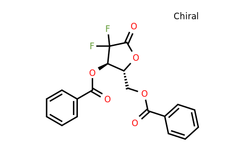 ((2R,3R)-3-(Benzoyloxy)-4,4-difluoro-5-oxotetrahydrofuran-2-yl)methyl benzoate