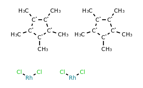 Bis[(pentamethylcyclopentadienyl)dichloro-rhodium]