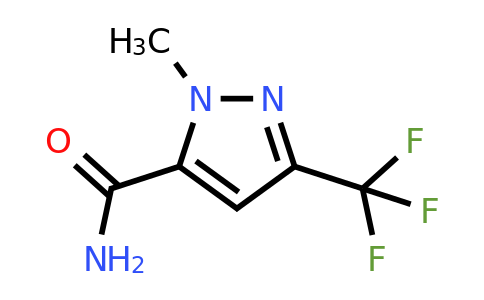 2-methyl-5-(trifluoromethyl)pyrazole-3-carboxamide