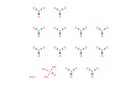 Phosphoric acid;trioxotungsten;hydrate