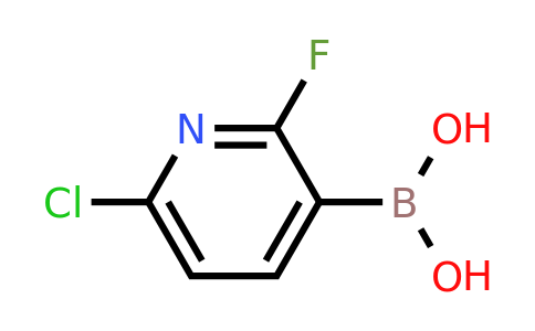 (6-Chloro-2-fluoro-3-pyridyl)boronic acid