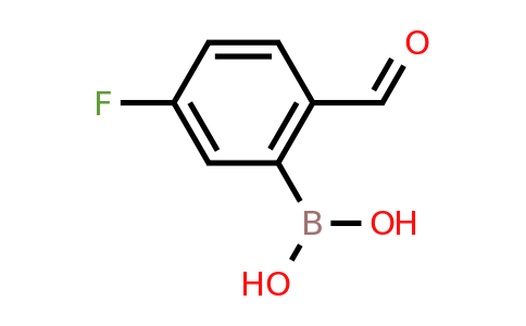 (5-Fluoro-2-formyl-phenyl)boronic acid