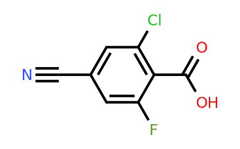 2-chloro-4-cyano-6-fluoro-benzoic acid