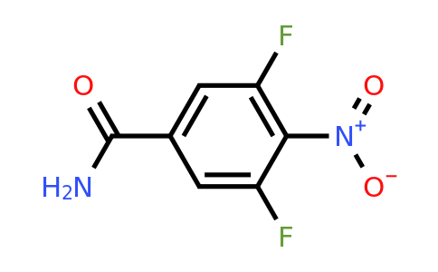 3,5-difluoro-4-nitro-benzamide
