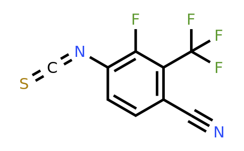 3-Fluoro-4-isothiocyanato-2-(trifluoromethyl)benzonitrile