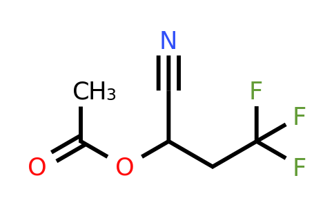2-Acetoxy-4,4,4-trifluorobutyronitrile