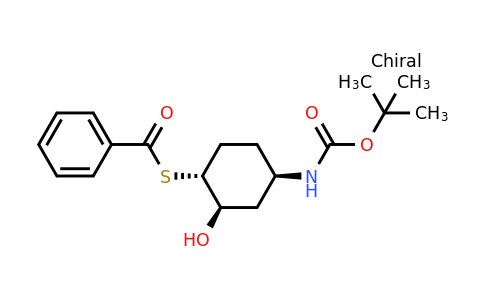 S-((1R,2R,4R)-4-((tert-butoxycarbonyl)amino)-2-hydroxycyclohexyl) benzothioate