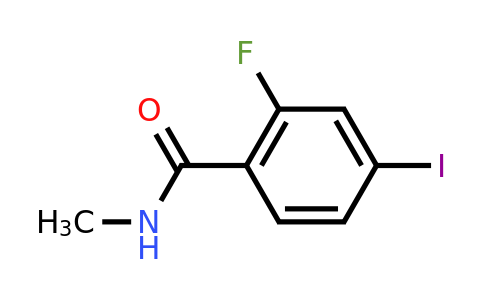 2-fluoro-4-iodo-N-methyl-benzamide