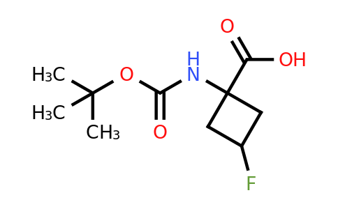1-(Boc-amino)-3-fluorocyclobutanecarboxylic acid