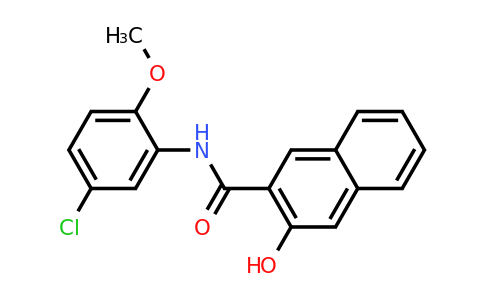 N-(5-Chloro-2-methoxyphenyl)-3-hydroxy-2-naphthamide