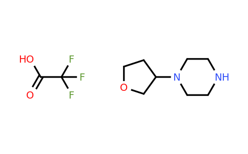 1-Tetrahydrofuran-3-ylpiperazine; 2,2,2-trifluoroacetic acid
