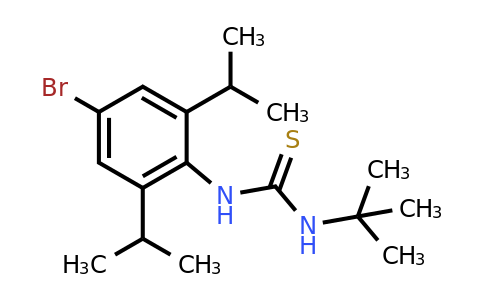 Thiourea,N-[4-bromo-2,6-bis(1-methylethyl)phenyl]-N'-(1,1-dimethylethyl)-