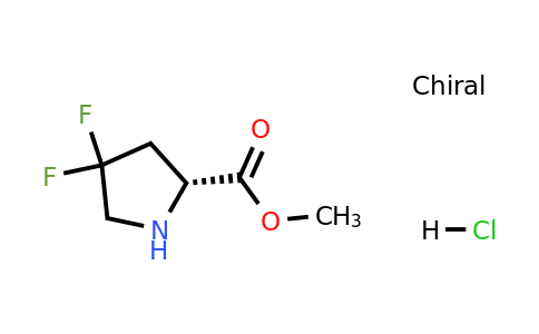 (R)-Methyl 4,4-difluoropyrrolidine-2-carboxylate hydrochloride