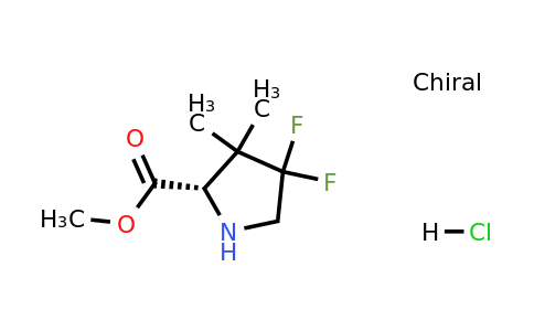 Methyl 4,4-difluoro-3,3-dimethyl-L-proline hydrochloride