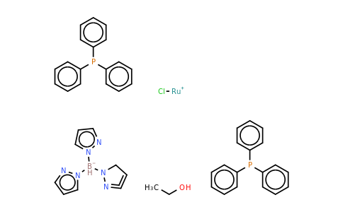 Chloro[hydrotris(pyrazol-1-yl)borato]bis(triphenylphosphine)ruthenium(II) ethanol adduct