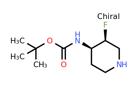 tert-Butyl N-[(3S,4R)-3-fluoro-4-piperidyl]carbamate