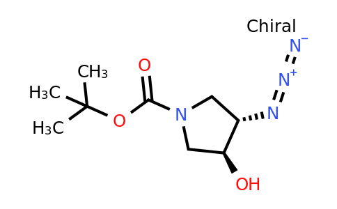 tert-butyl Trans-3-azido-4-hydroxypyrrolidine-1-carboxylate racemate
