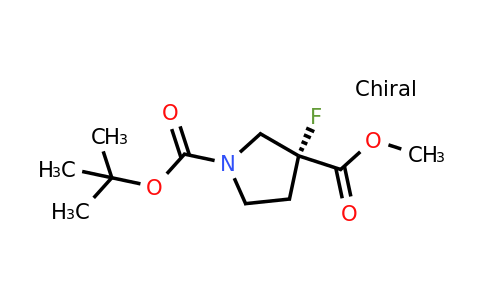 Methyl (R)-1-Boc-3-fluoropyrrolidine-3-carboxylate
