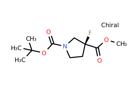 Methyl (S)-1-Boc-3-fluoropyrrolidine-3-carboxylate