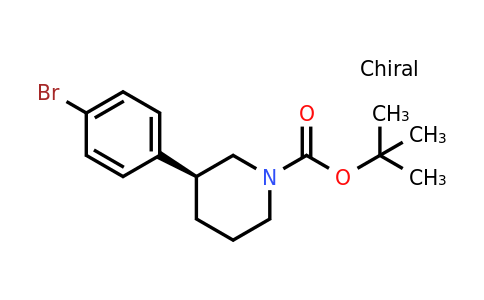 tert-Butyl (3s)-3-(4-bromophenyl)-piperidine-1-carboxylate