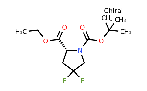 (R)-1-tert-Butyl 2-ethyl 4,4-difluoropyrrolidine-1,2-dicarboxylate