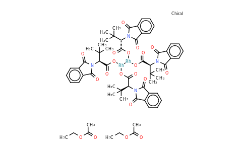 Tetrakis[N-phthaloyl-(S)-tert-leucinato]dirhodium Bis(ethyl Acetate) Adduct
