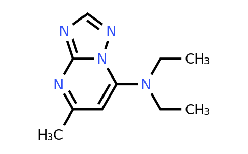 7-(DIETHYLAMINO)-5-METHYL-S-TRIAZOLO[1,5-A]PYRIMIDINE