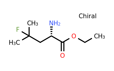 (S)-Ethyl 2-amino-4-fluoro-4-methylpentanoate