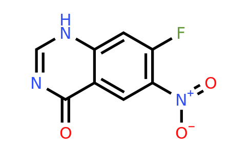 7-Fluoro-6-nitro-1H-quinazolin-4-one