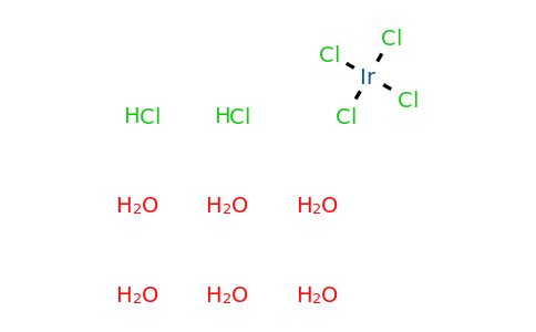 Hydrogen hexachloroiridate(IV) hexahydrate